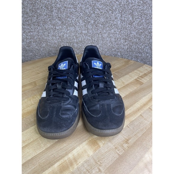 Adidas Samba Black and‎ white stripe men\'s size 9 main image 7